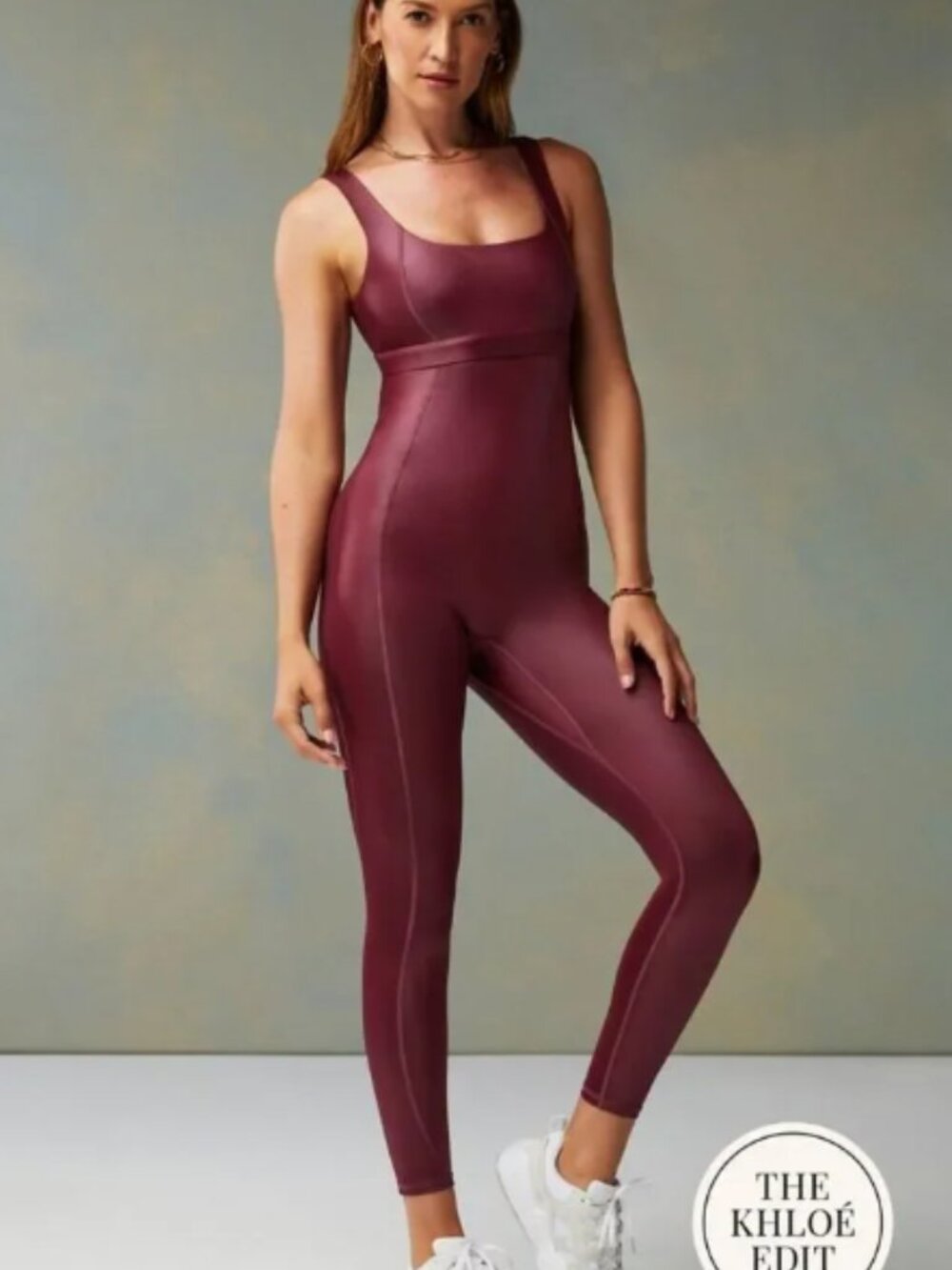 Fabletics Purple Shine Performance Jumpsuit